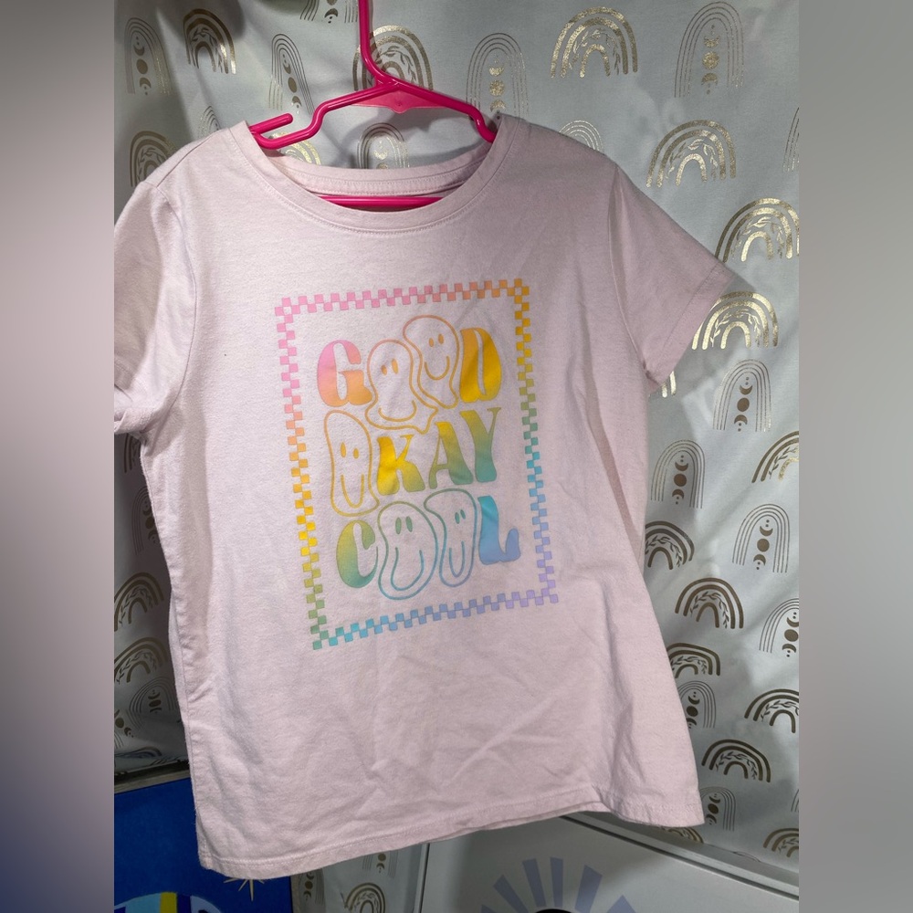 Cat & Jack Pastel Graphic Tee